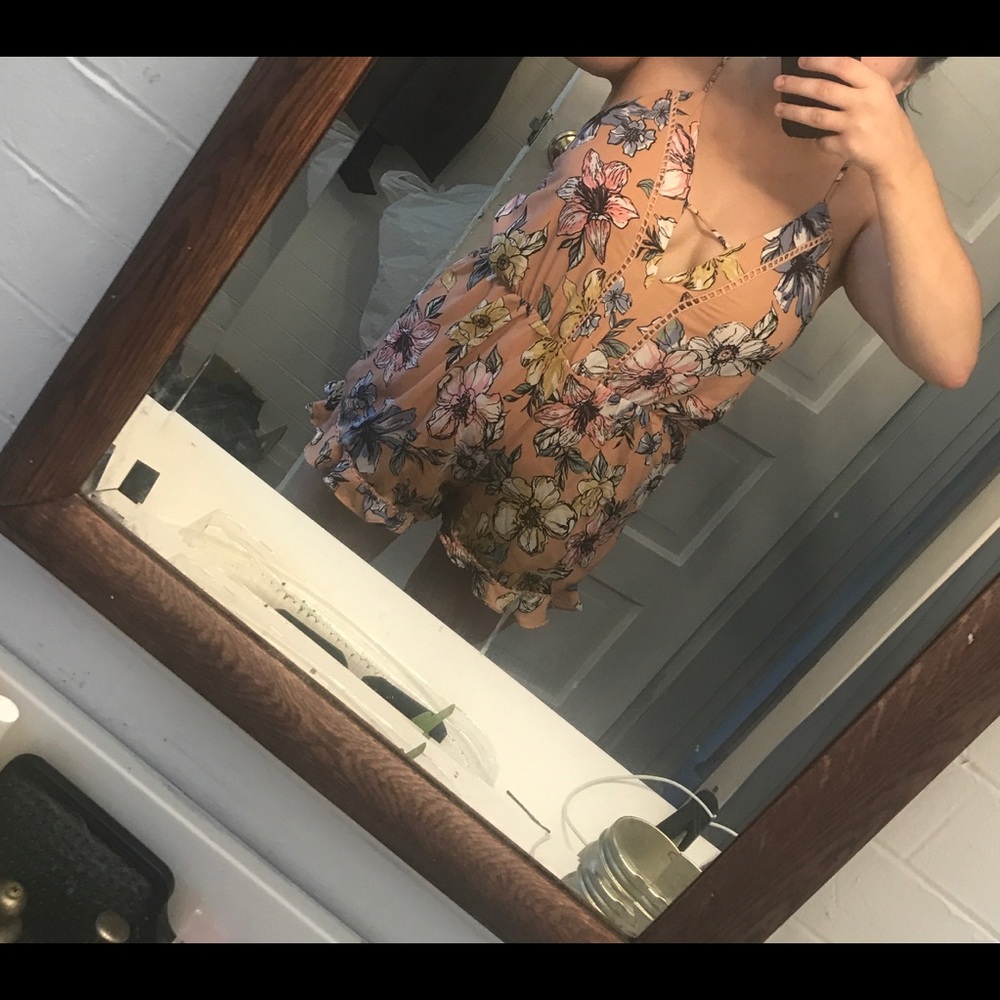 Floral Romper